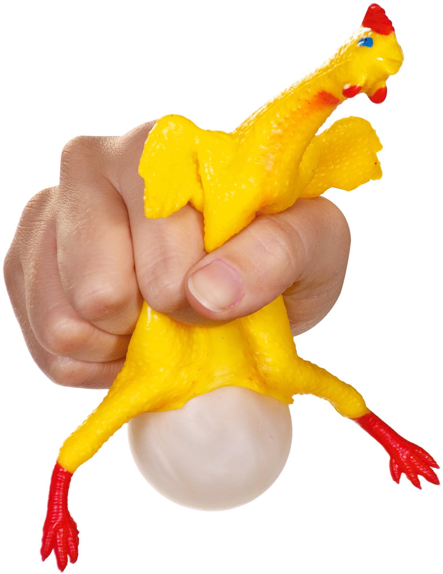 Toyday Pollo di Gomma Che depone Uova [Importato da UK]