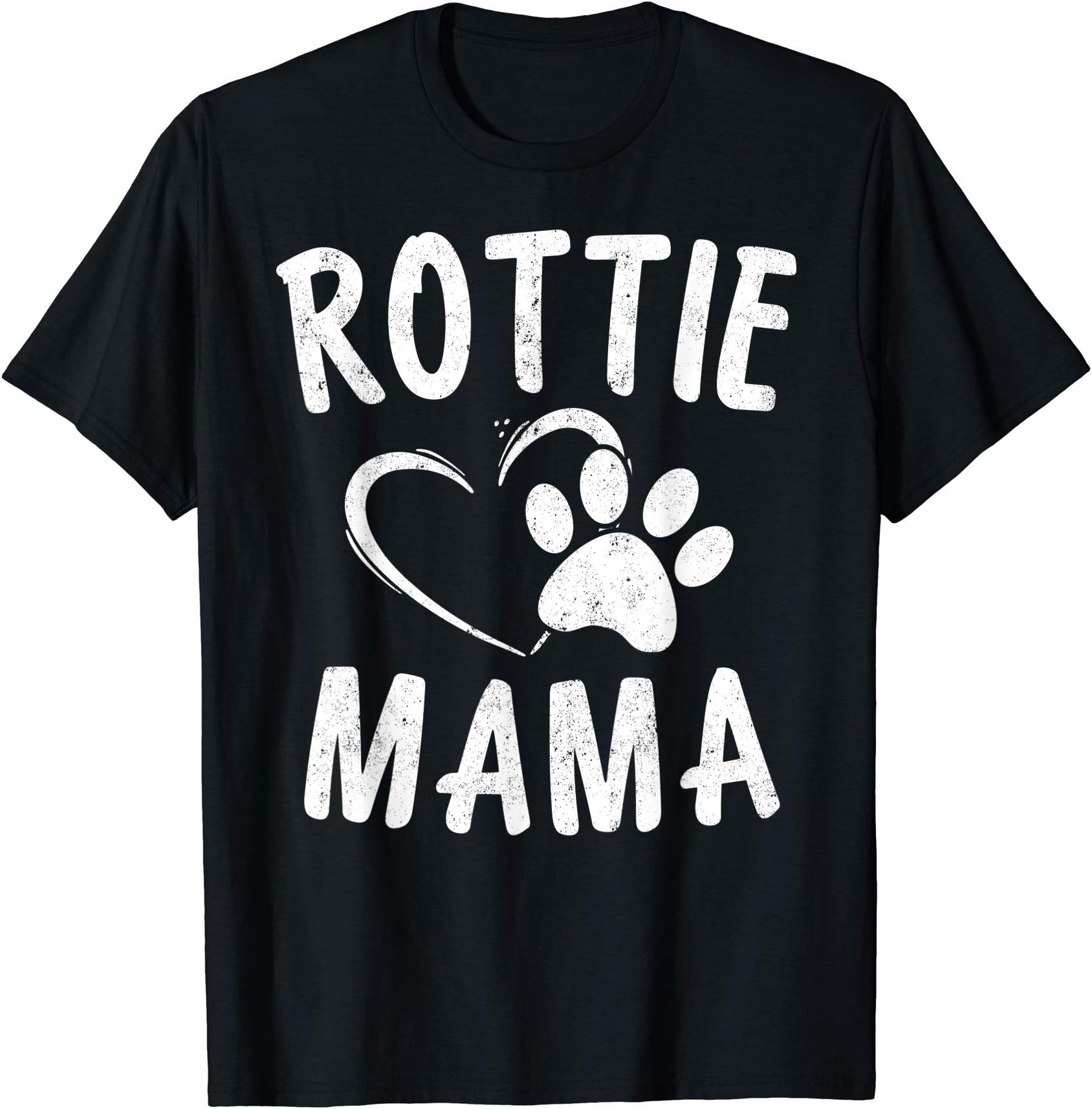Rottie Mama Gifts Rott Owner Dog ClothesRottie Mama Gift Dog Lover Apparel Pet Owner Rottweiler Mom T-Shirt