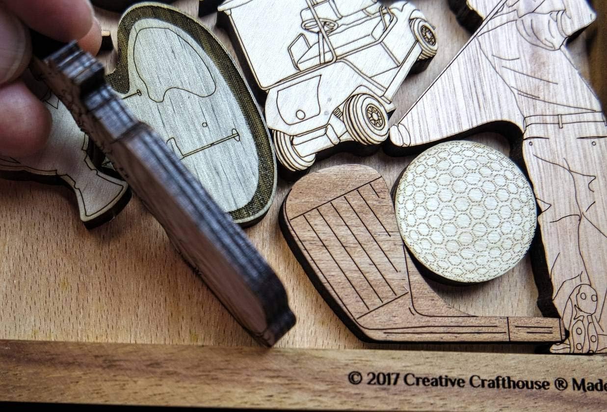 Golf Fanatic Puzzle - Artistic and challenging