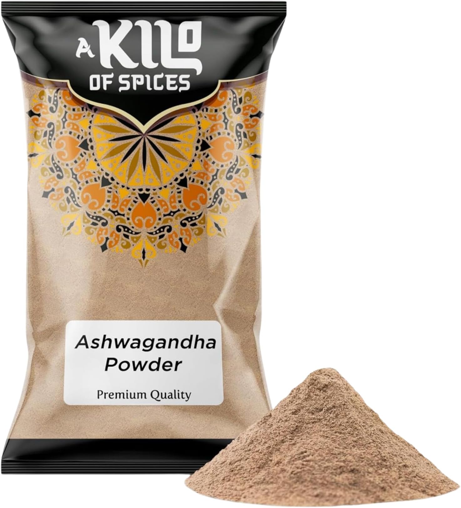 A Kilo of Spices | Premium Ashwagandha Powder 1 Kg | Revitalize Your Body and Mind with Pure Ashwagandha Powder Support for Calm and Energy | Pure and Potent Wellness Blend for Relaxation