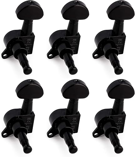 Miniatura 2 de Bogart Clavijas de afinación de cuerda selladas, llaves de afinación, cabezales de máquina Grover, afinadores para guitarra eléctrica o guitarra