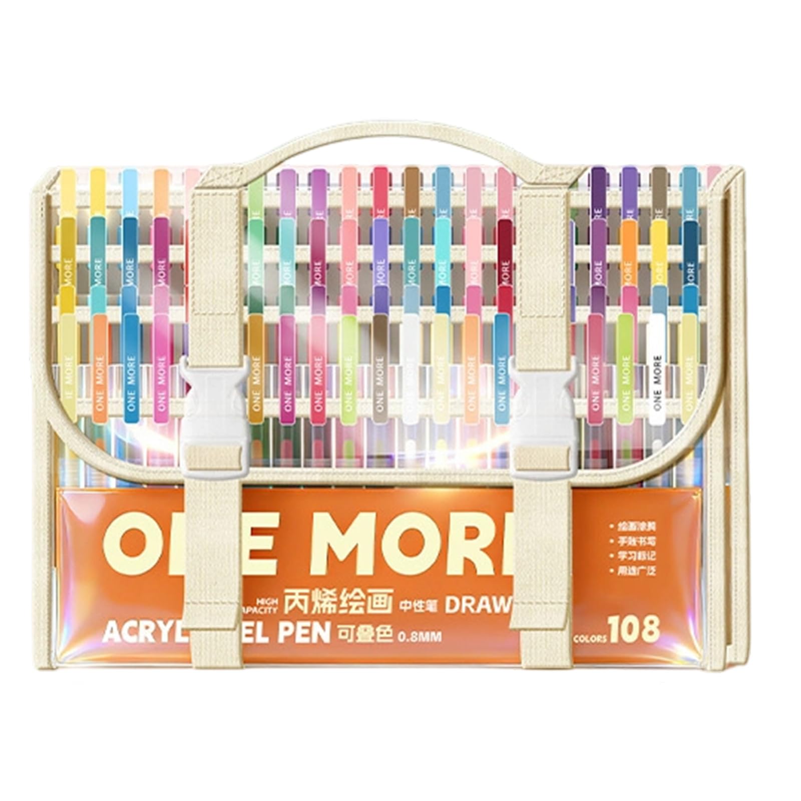 Penna gel retrattile colorata 0,8 mm penna gel acrilica multicolore per schizzi di viaggio scarabocchiare diario note prendere appunti scrittura liscia set