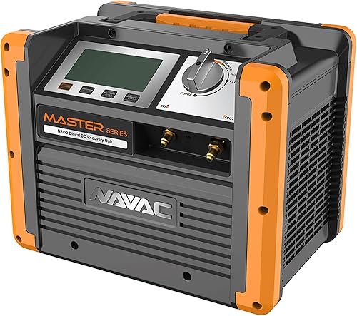 NAVAC Unidad de recuperación NRDD - Cilindro doble, máquina de recuperación de HVAC, serie maestra, unidad de recuperación de CA para freón,