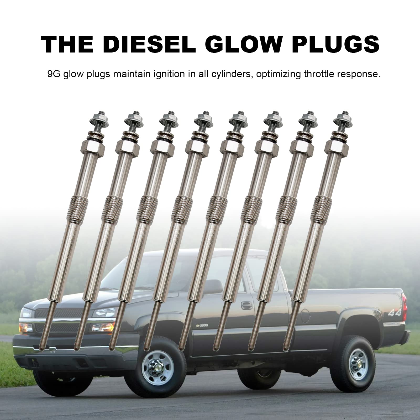 Amazon.com: 8PCS For GMC 2006-2016 For Chevrolet GM 6.6L Diesel RX 