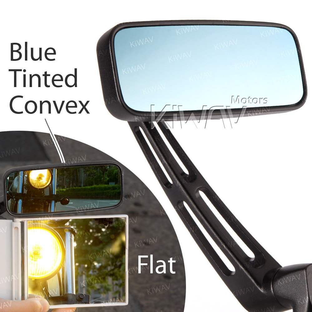 Amazon | MAGAZI マガジ クラシックMX バイクミラー 黒 CNCアルミ