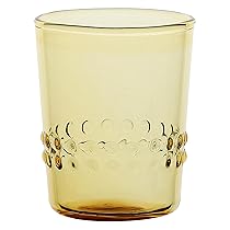 THUN – Set 6 caffeini Bloomia – vetro borosilicato – Collezione Giardino di primavera – Ø 5.5 cm, 6.9 cm h