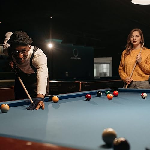 Miniatura 7 de Guantes de billar de tres dedos, guantes de piscina para mujeres y hombres, tanto para mano izquierda como derecha