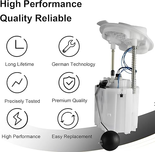 Miniatura 4 de Conjunto de módulo de bomba de combustible eléctrica compatible con Chrysler 300 2005-2015 2008-2017 Dodge Challenger 2006-2017 Dodge Charger