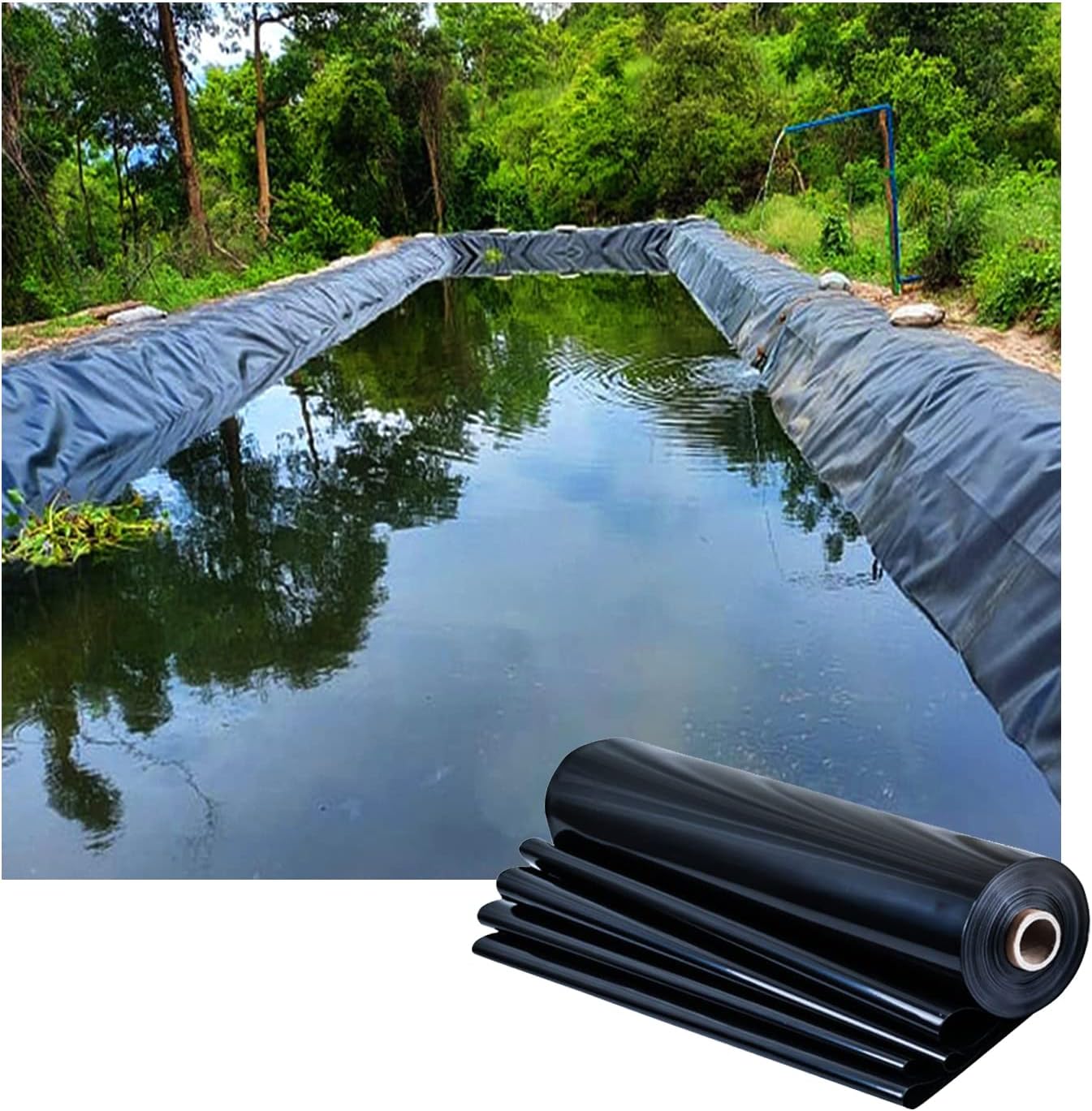 Amazon com: HDPE Pond Liner Fish Pond Liners Pond Lining Backyard Pond Amazon com: HDPE Pond Liner Fish Pond Liners Pond Lining Backyard Pond