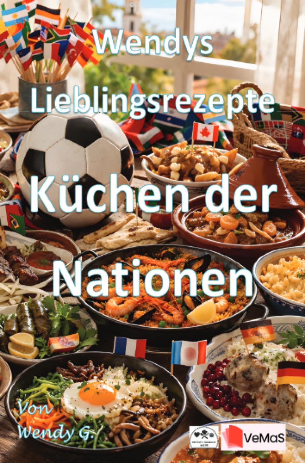 Wendys Lieblingsrezepte - Küchen der Nationen: 48 tolle Rezepte der Fußball Nationen 2026