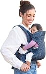 Infantino Flip 4-in-1 Baby Carrier Convertible Ergonomic, Gray | Adjustable fit, Enhanced lumbar support, Ergonomic hands-free parenting, Registry gift, For newborns and toddlers