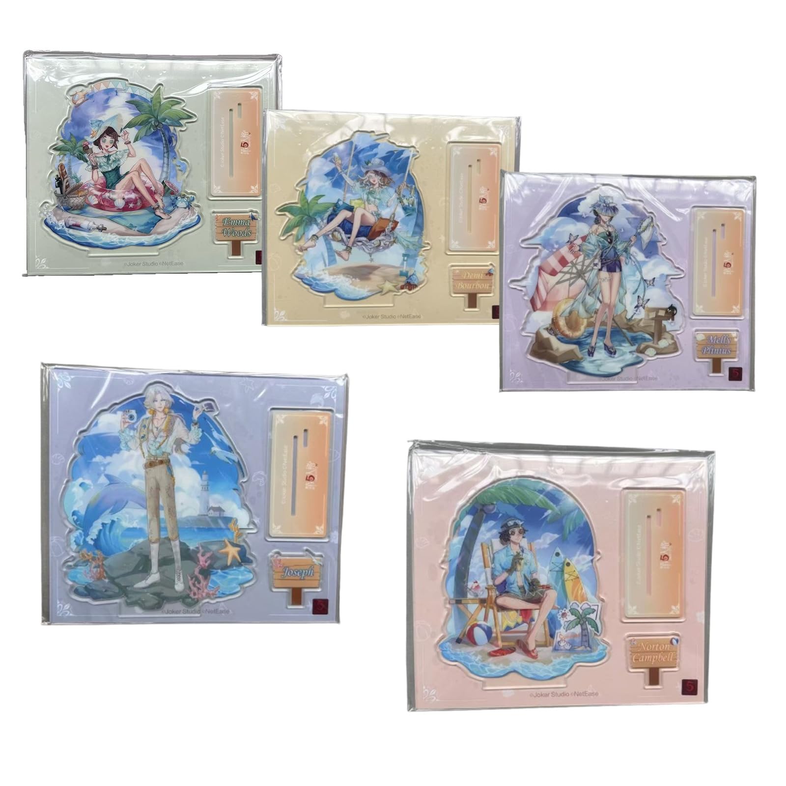 第五人格 探鉱者 写真家 庭師 昆虫学者 バーメイド アクリルスタンド 台座付き 10cm アニメグッズ 人気 ゲーム おしゃれ 飾り 軽量 卓上 置物 部屋 装飾品 コレクション ハロウィン クリスマス 誕生日プレゼント ギフト (10cm 台座印刷+二重立て札(ノーバックカード),昆虫学者)