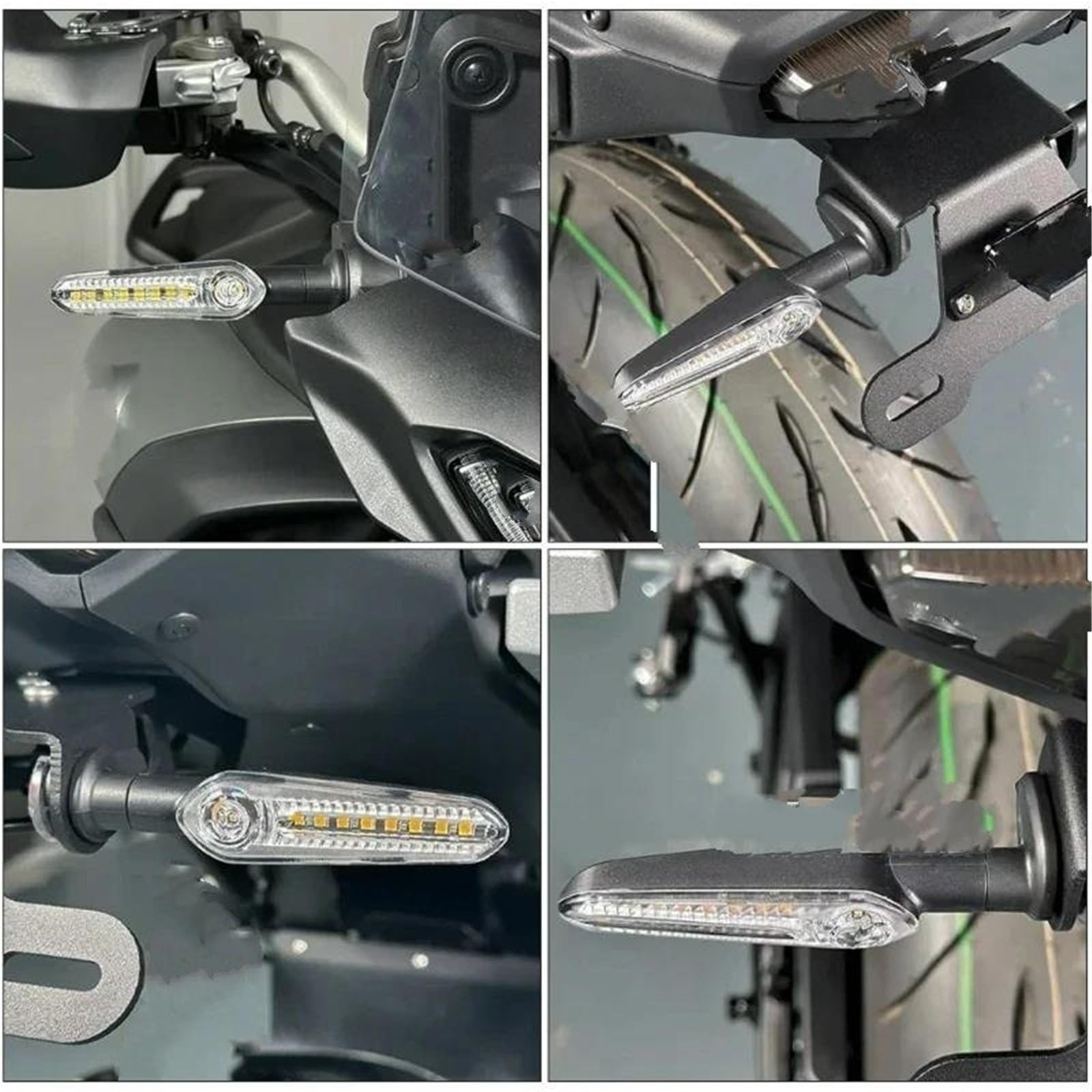 Indicatori Luce Indicatori Di Direzione A LED Anteriori Posteriori Per Moto Per Yamaha MT09 MT03 MT07 MT-125 MT-25 MT-10 Componenti Illuminazione Indicatore Direzione Frecce Moto