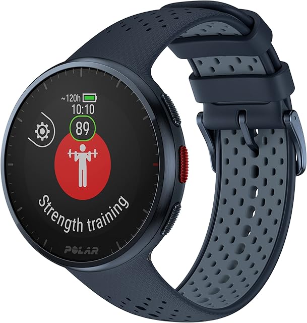 Polar Pacer Pro  Zaawansowany Zegarek Sportowy z GPS, Pomiar Tętna z Nadgarstka, dla kobiet i mężczyzn, Do biegania i Treningów, Obserwacja snu i Aktywności