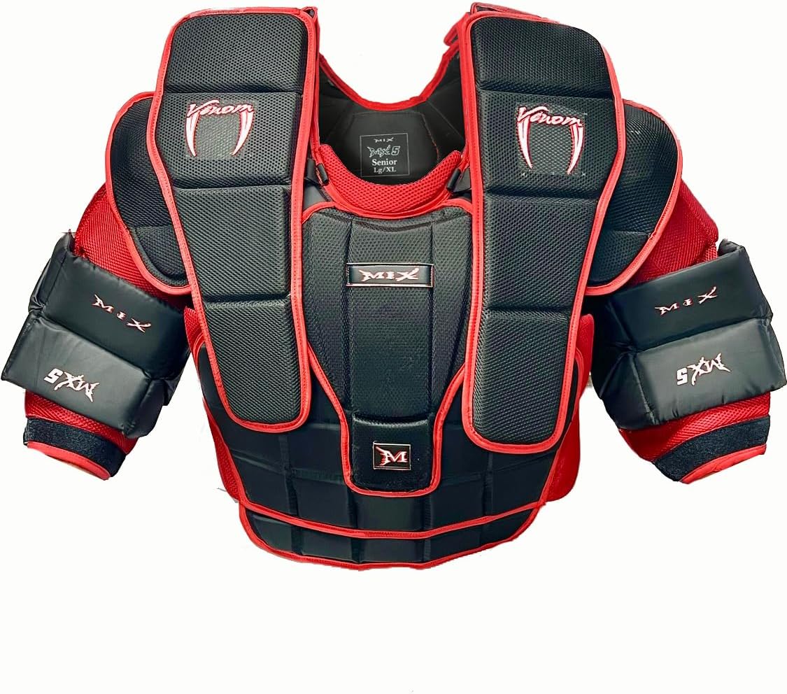 Mix (MX5) Pro Goalie Chest Protector Ice Hockey - Senior (Red)
