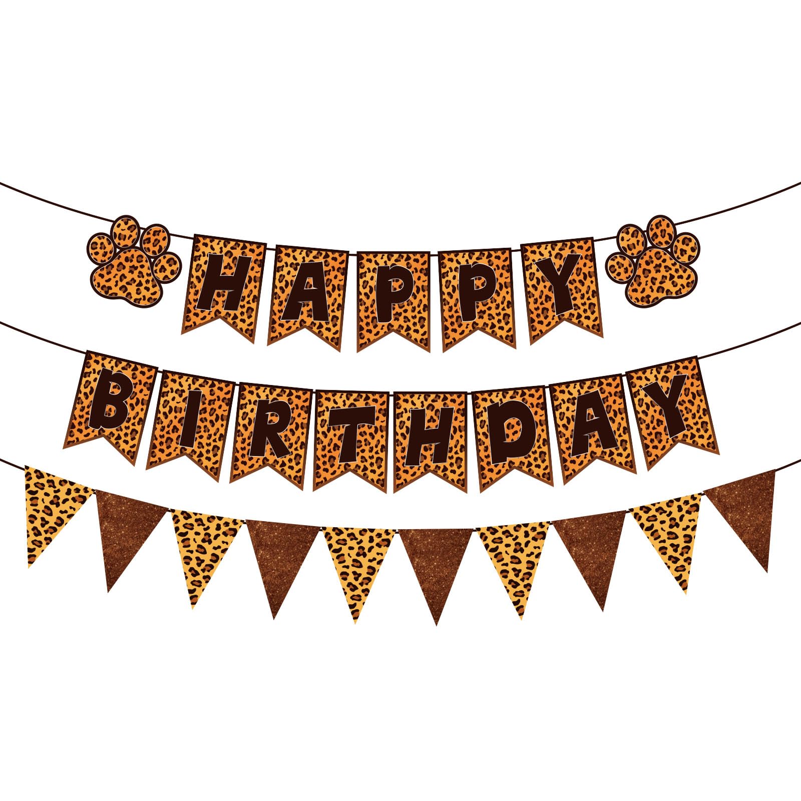 Sfondo A Tema Ghepardo Per Feste – 150x100 Cm, Striscione Compleanno Leopardato Per Bambini E Adulti