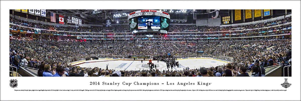 2014 Stanley Cup Champions - Los Angeles Kings - NHL Panoramic Poster and Wall Décor by Blakeway Panoramas