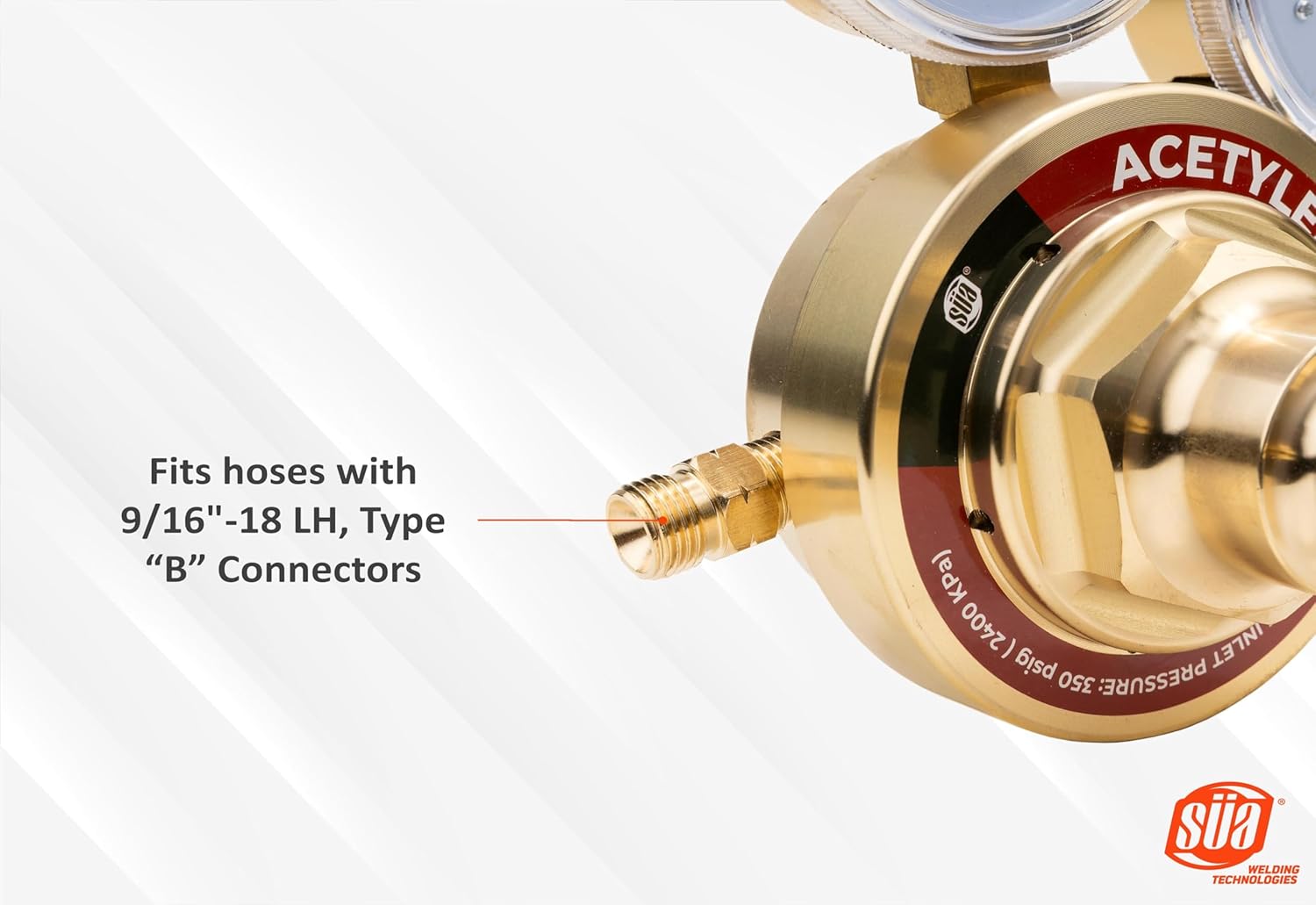 SÜA - Heavy-Duty Oxygen and Acetylene Regulators Set - V450 Series