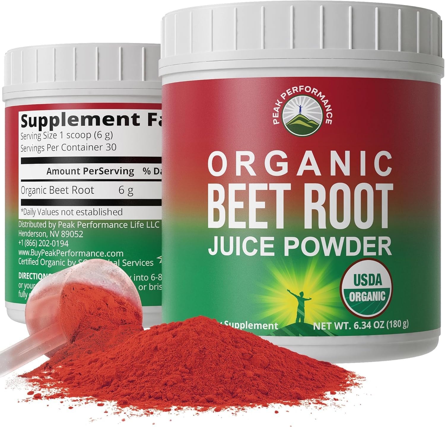 Organic Beet Root Powder - Ultra High Purity Super Food Beets Juice Powder. 100% Pure Nitric Oxide Boosting Beetroot Supplement. Keto, Paleo, Vegan Reds Superfood Rich in PolyphenolsUSDA Organic