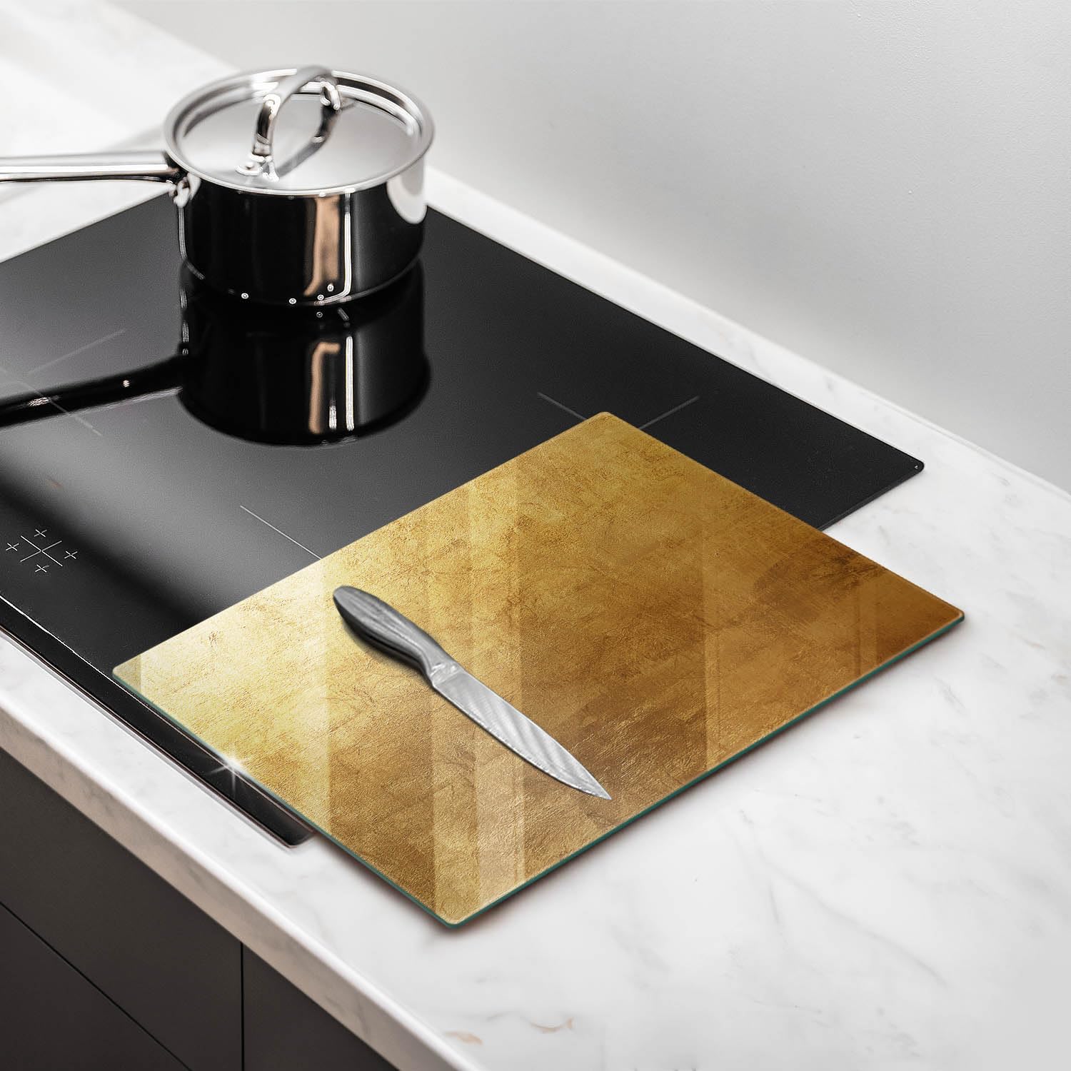 Tagliere da cucina 30x40 cm | Superficie stampata | Vetro temperato