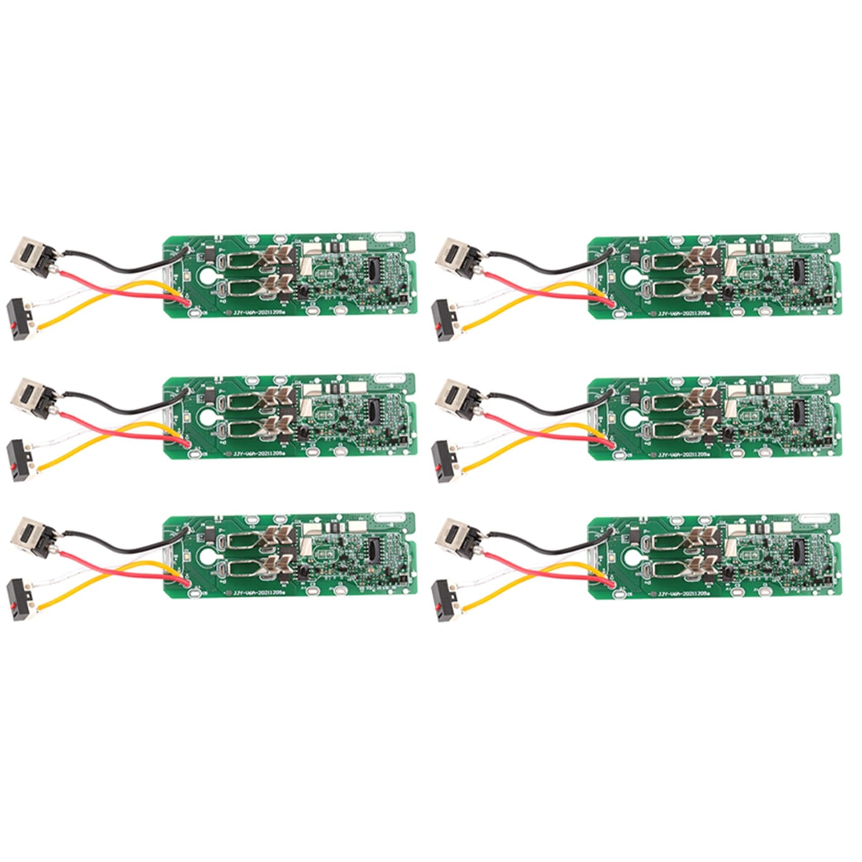 Hndhbfgrt 6X Li-Ion Battery Charging PCB Protection Circuit Board for 21.6V V6 V7 Vacuum Cleaner