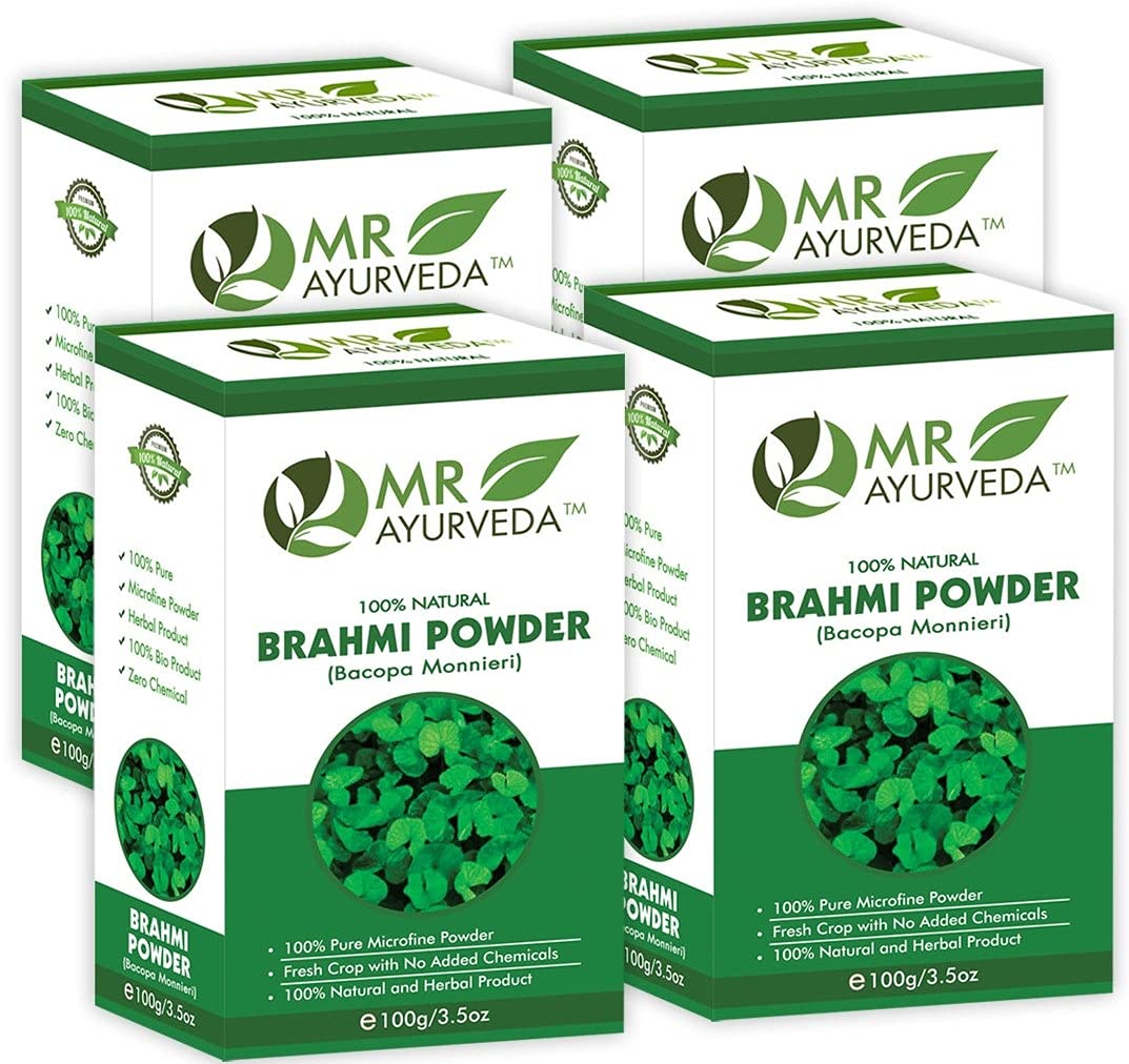 MR Ayurveda Brahmi Powder Brahmi Powder for Hair Brahmi Powder for