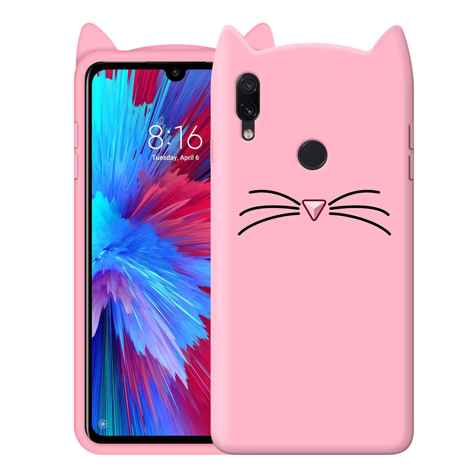 Cat Ears Softcase Redmi Note Back Cover Kitty CASSIEY Girlish