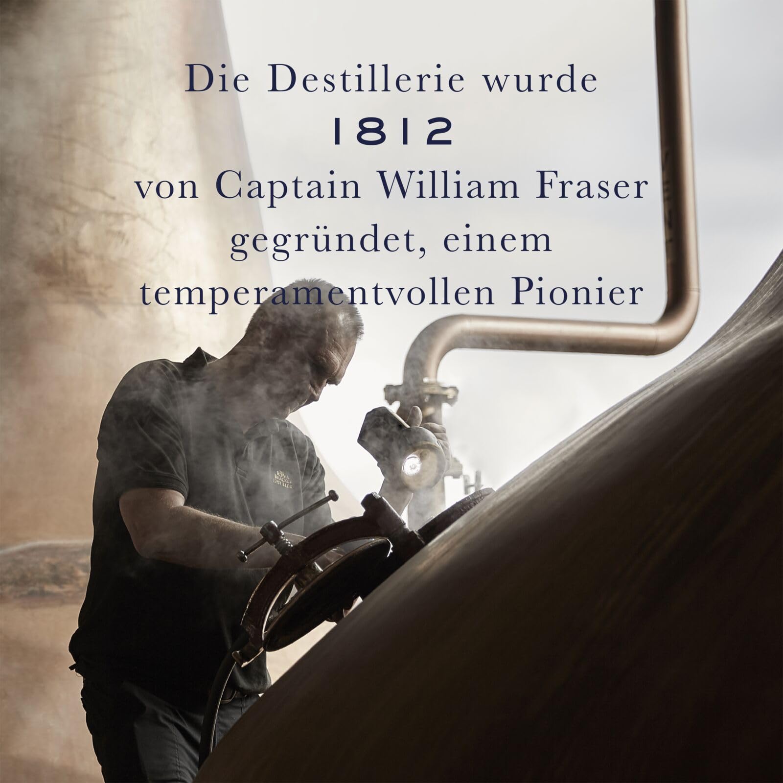 Royal Brackla 21 Jahre alter Highland Scotch Single Malt Whisky in edler Geschenkbox, in Pedro Ximénez, Oloroso und Palo Cortado Sherryfässern veredelt, Whisky-Geschenkset, 46 Vol%, 70 cl/700 ml