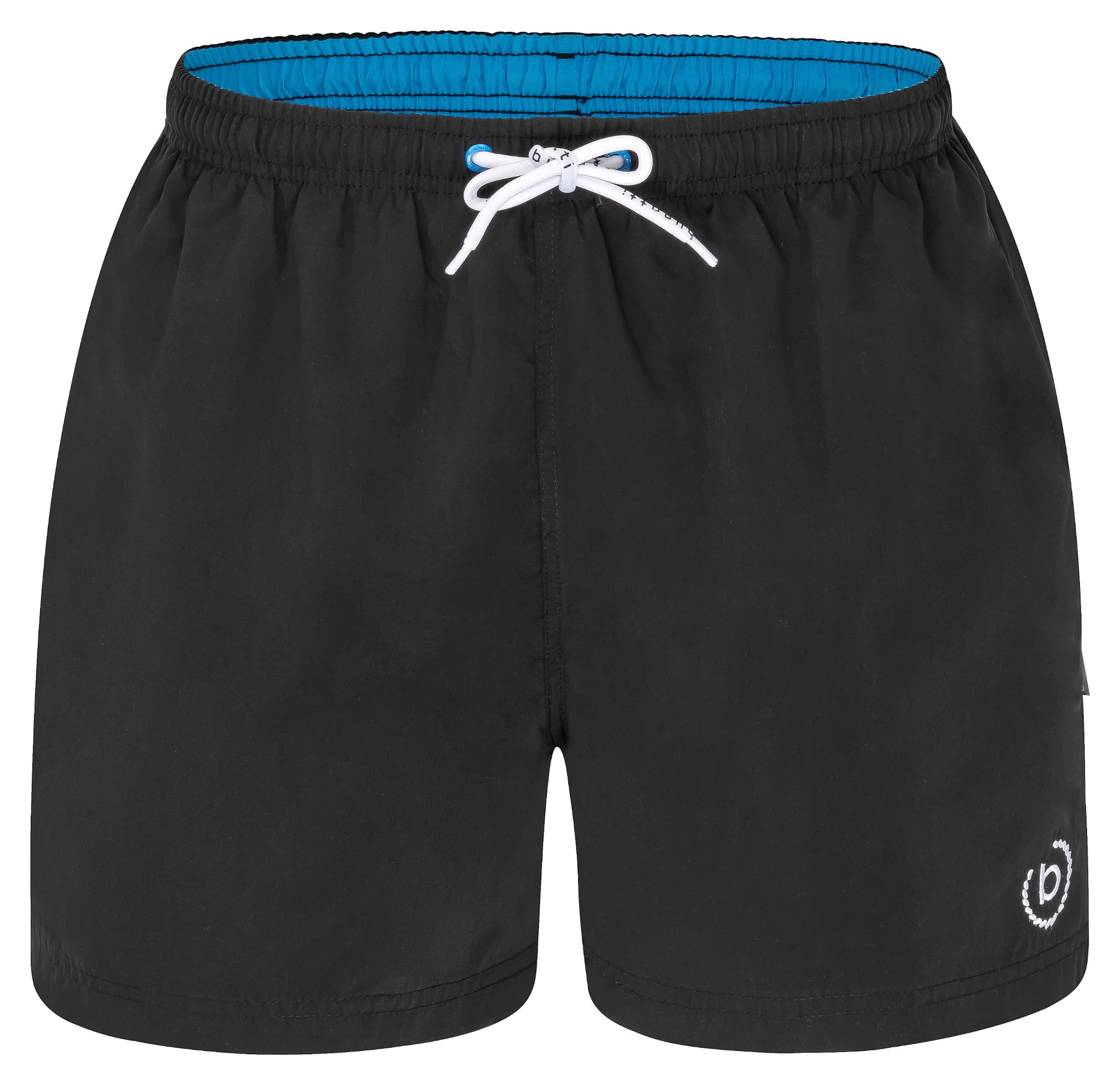 Bugatti Men's Black (Waistband Inside Blue) Giovanni 428969 Swim Shorts, Xxl