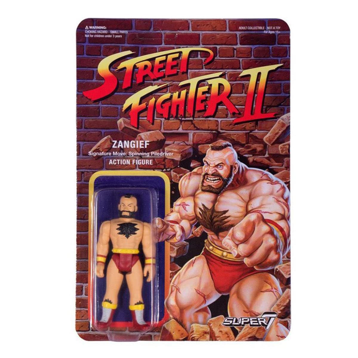 Amazon.com: Street Fighter II Reaction Figures - Zangief : Toys