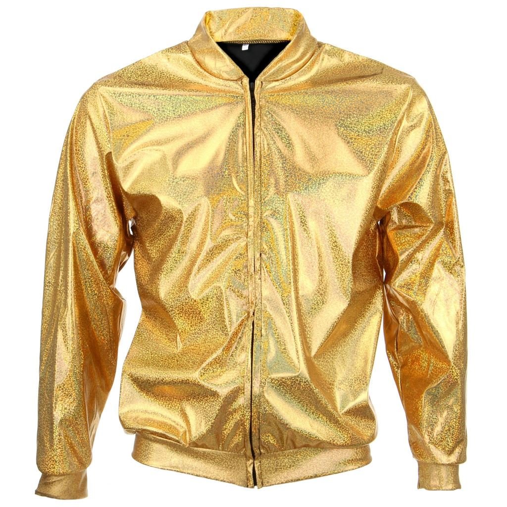 LOUDelephantUnisex Shiny Bomber Jacket