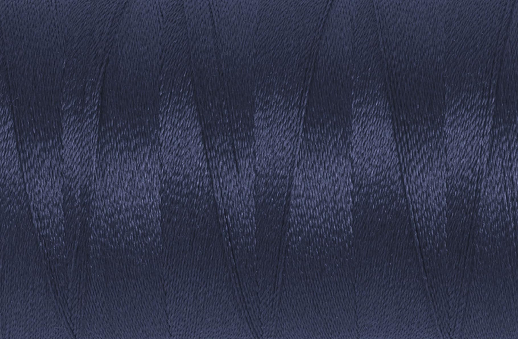 705798-5909-1 Gutermann Super Brite Polyester 40 Machine Embroidery Thread x 1000 mtr Reel, Federal Blue