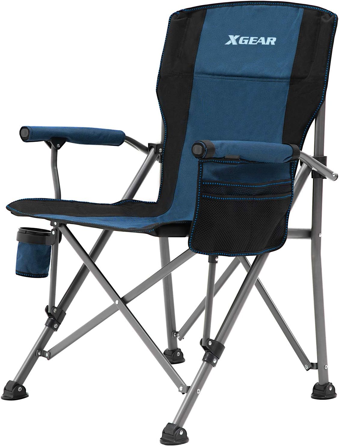 Amazon.com: MEMBER'S Mark Oversized Folding Hard ARM Lawn Chair 325 LB ...