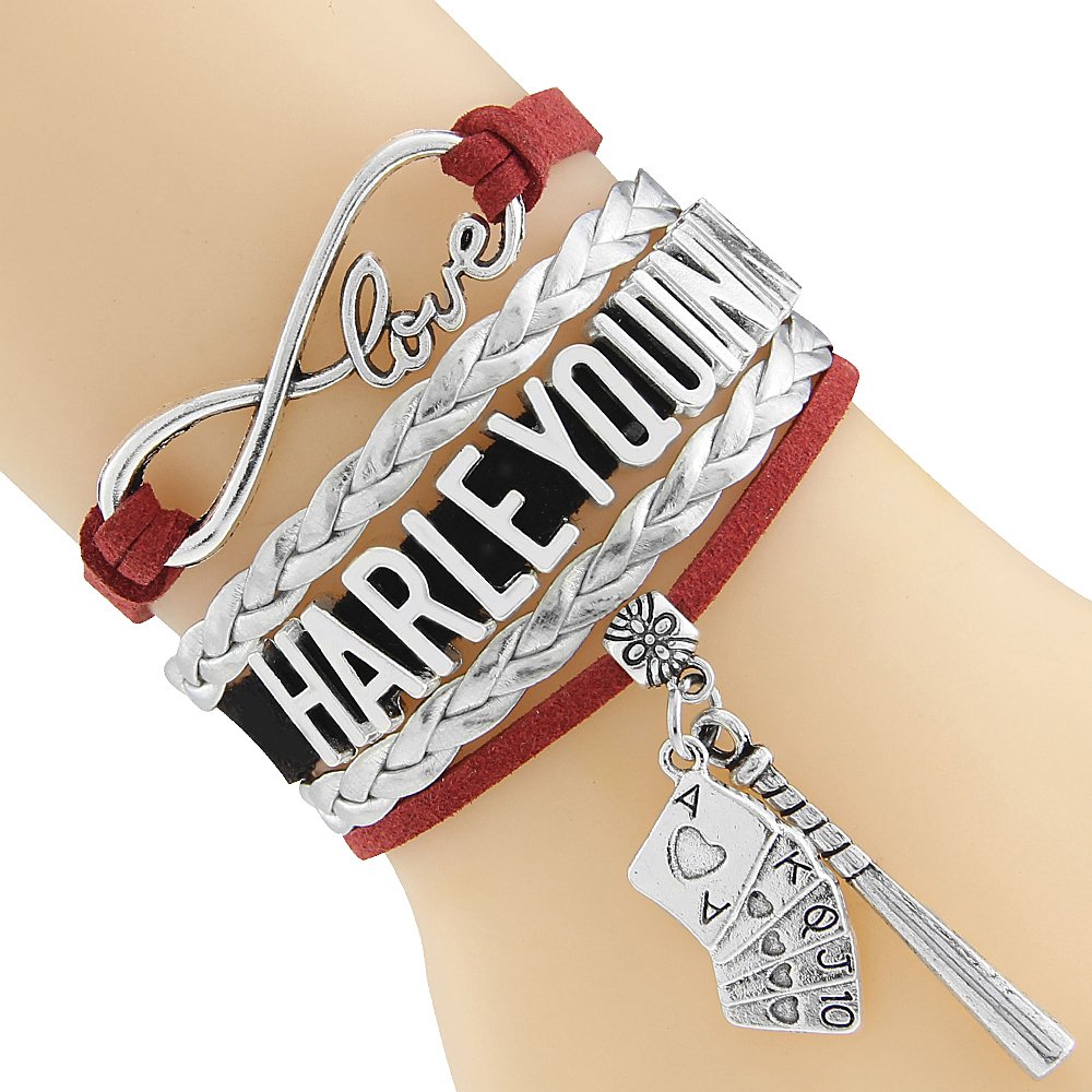Harley Quinn Infinity Love Bracelets Collection