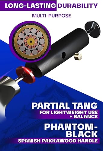 Miniatura 3 de Dalstrong - Phantom Series - Alto carbono japonés - Acero AUS8 - Funda, Acero japonés de alto carbono, AUS8, sin dudas, 13-15, refrigerado por