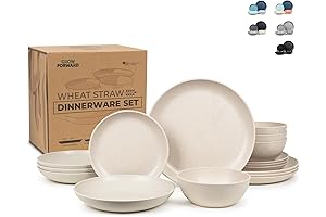 Grow Forward Aesthetic Dish Set: Dine in Style and Sustainability