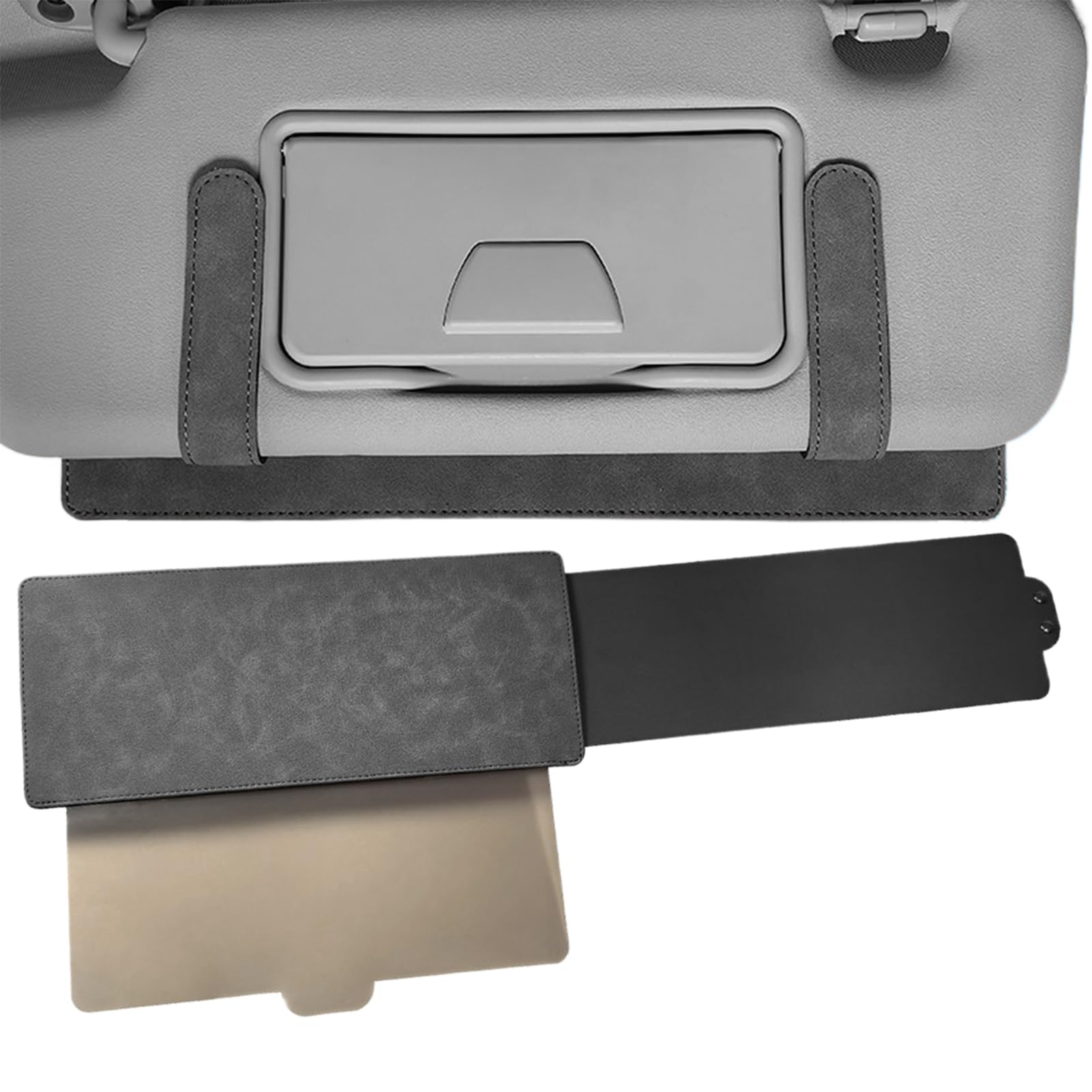 Visor polarizado para coche extensible que elimina reflejos del sol en viajes 8