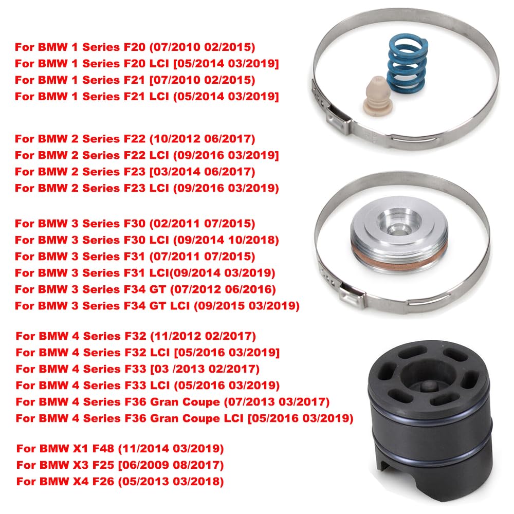 Lenkstange Reparatursatz 32106891974 Kompatibel mit BMW F Serie 1 2 3 4 X1 X3 X4 F20 F21 F30 F32 F31 F36 F48 F25