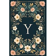 Blooming Wild Memories Y Initial Journal