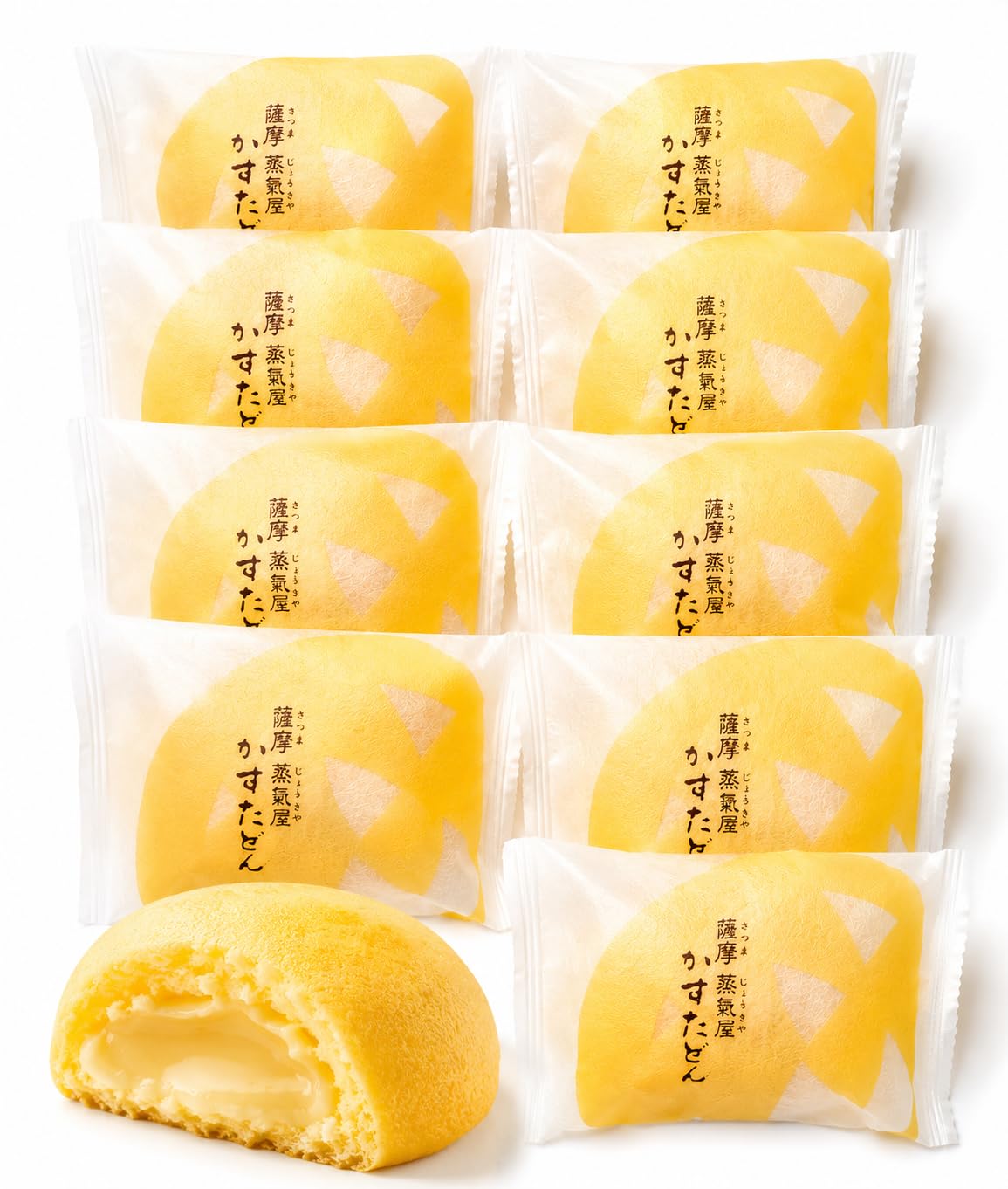 薩摩蒸気屋かすたどん10個　他 Amazon.co.jp: 【薩摩蒸氣屋】かすたどん 単品10個 鹿児島 お菓子 ご
