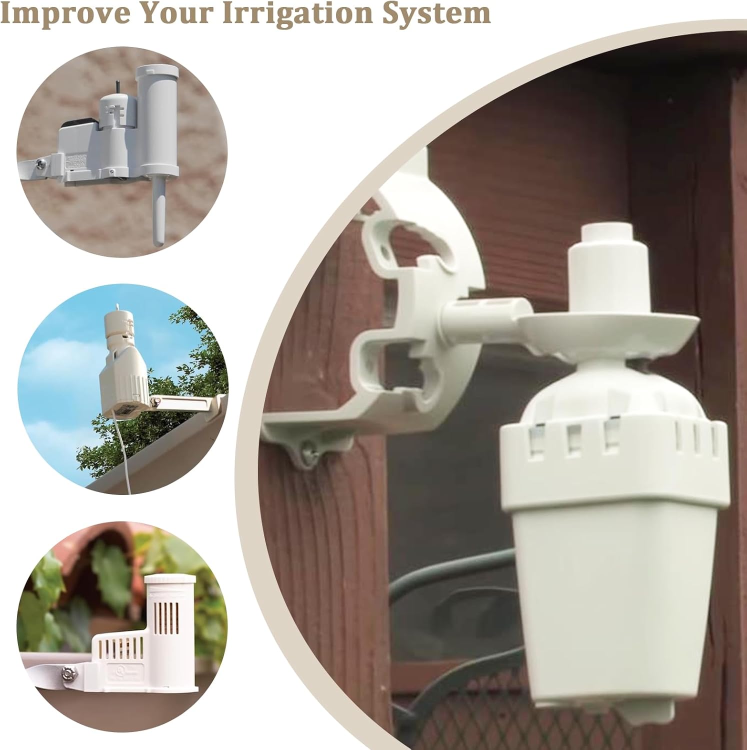 Rain Bird Irrigation Rain Sensor Hygroscopic Discs Replacement for rainbird Irrigation,Works on All RainBird Rain Sensors - RSD, WR2 Wireless(24 Pcs)