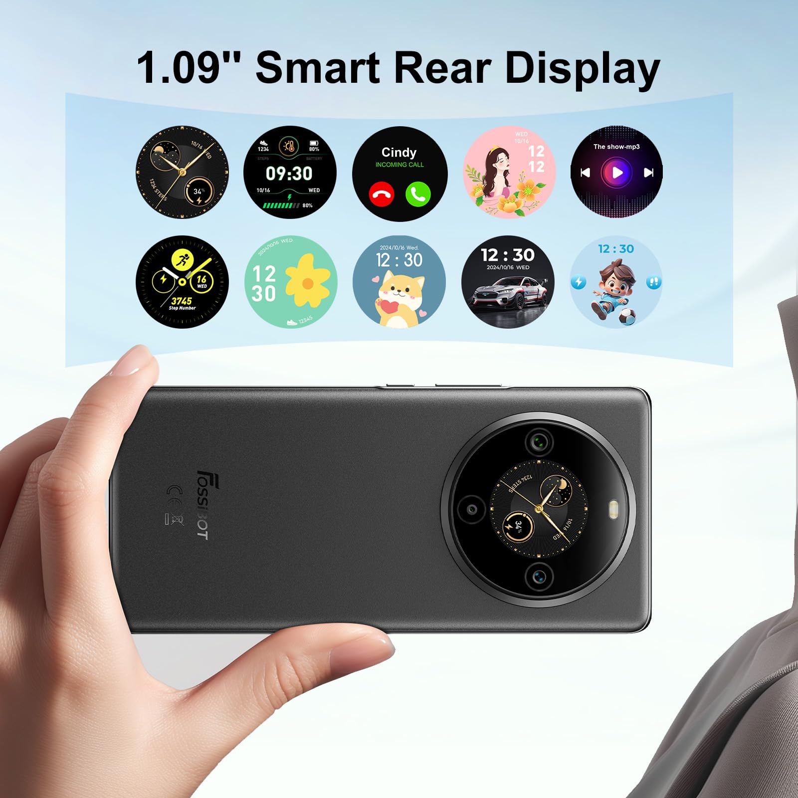 Amazon | FOSSiBOT S2 SIMフリー スマートフォン本体 20GB+256GB/1TB