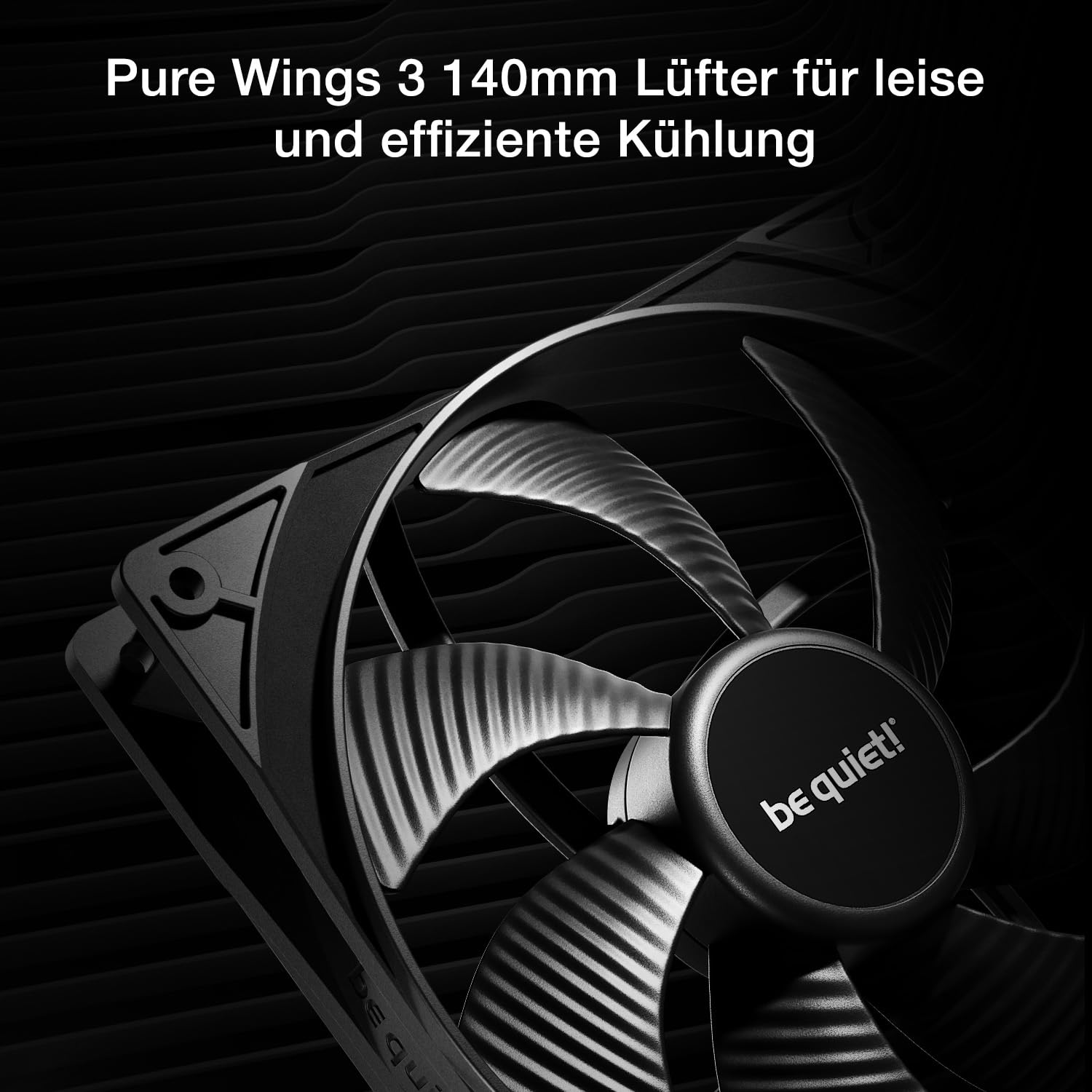 be quiet! Power Zone 2 1000W Netzteil, 80 Plus Platinum und Cybenetics Platinum Zertifizierung, semi-Passive Kühlung, Pure Wings 3 140mm Lüfter, 90° abgewinkelter 12V-2x6-Anschluss, PCIe 5.1/ATX 3.1