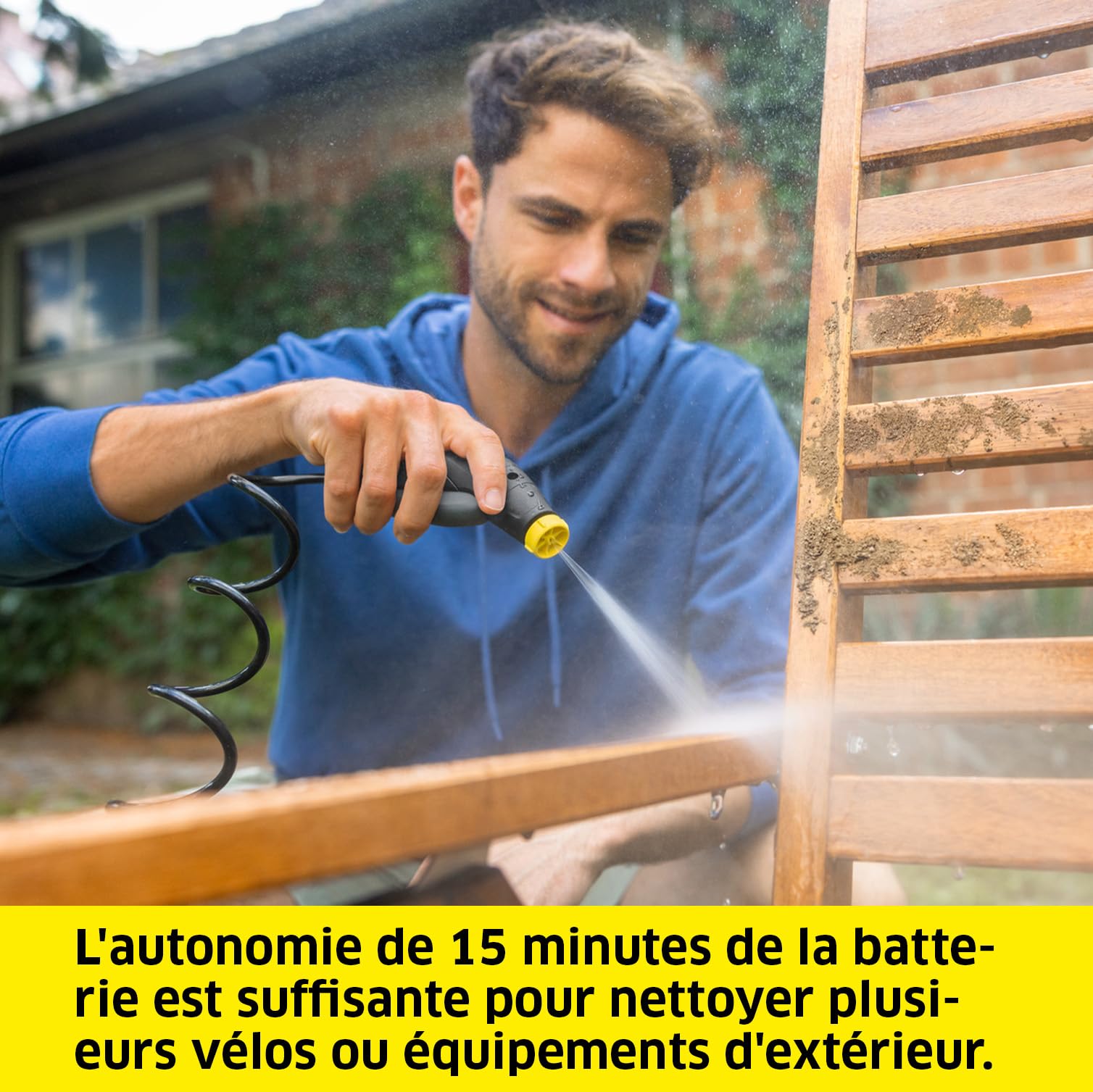 Image secondaire de Kärcher Nettoyeur à Pression Mobile OC 3 avec Kit Aventure - Compact et Efficace