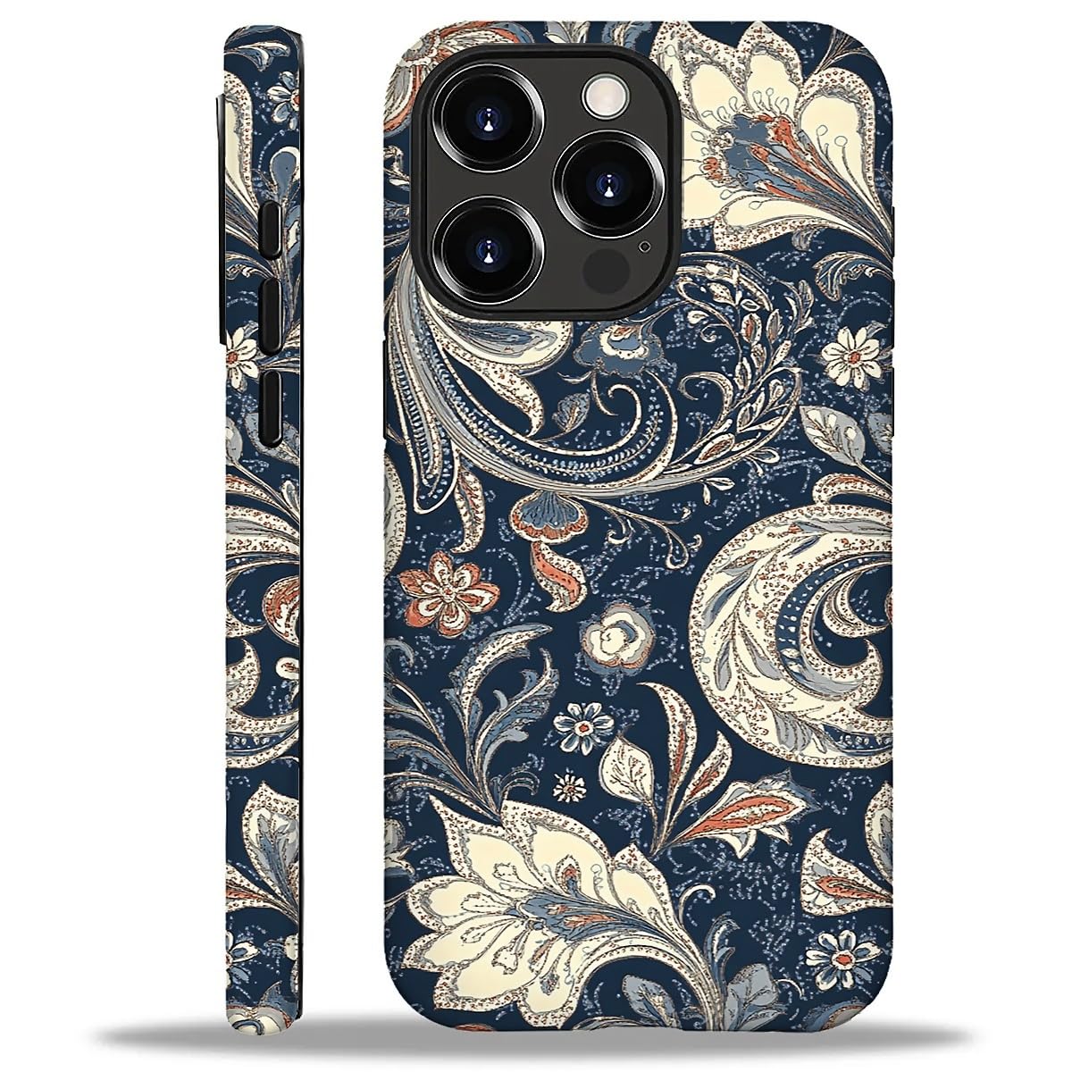 CARLOCA for iPhone 15 Pro Max Compatible with Magsafe Full Body Protective Glossy Case, for Girl Boy Shockproof Magnetic Charge Esthetics Pattern