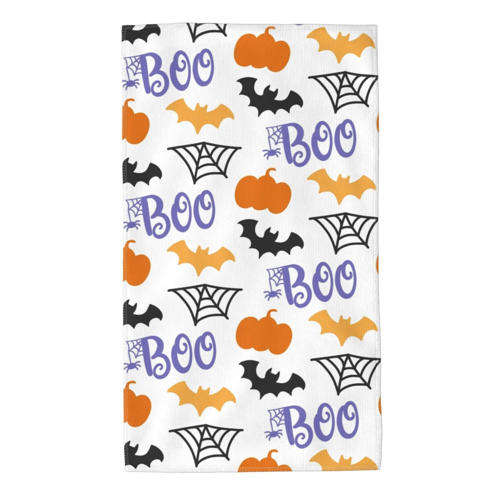 FJQWKLF Halloween Bats Super Soft Hand Towels 27.5x15.7inch Multi-Purpose Skin-Friendly Absorbent Thin Bathroom Towels