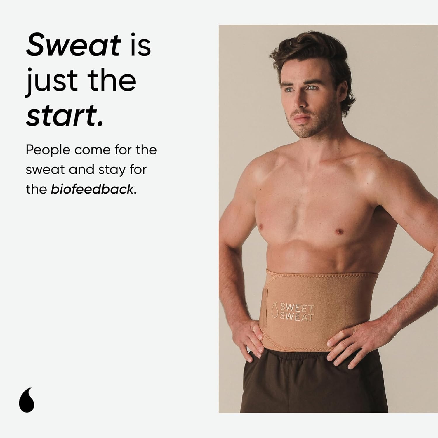 Sweet Sweat Waist Trimmer Toned Series - Premium Sweat Enhancing Fitness Belt for Women & Men - 5 Adjustable Sizes - Image 3