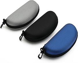 Store2508 Pack of 3 Unisex EVA Protective Case for Eyewear Spectacles Eyeglasses