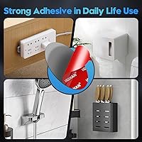 Vista 7 de Almohadillas adhesivas adhesivas para montaje de cámara de salpicadero, 5 piezas de cinta de montaje de doble cara de repuesto para cámara