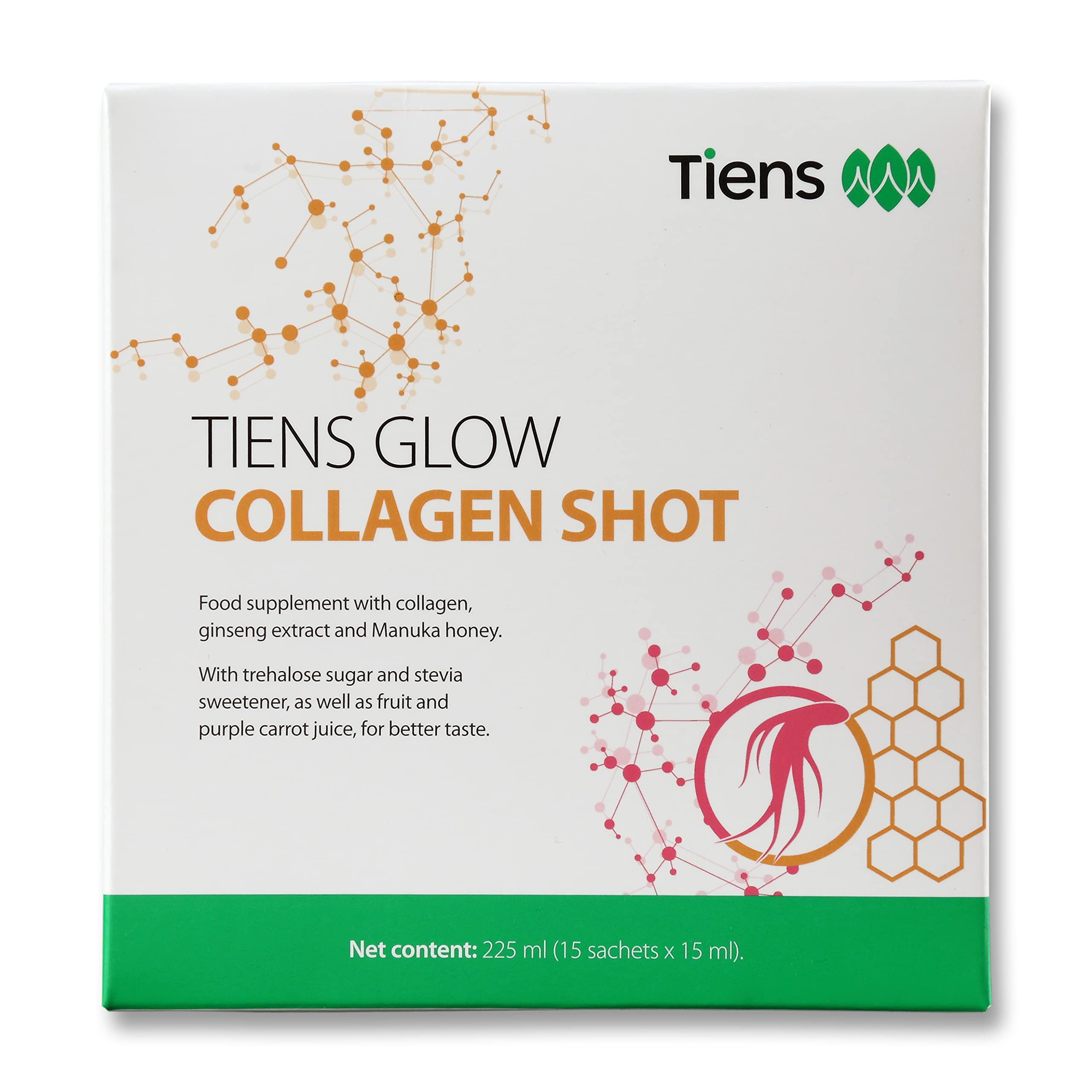Buy Tiens Glow Collagen - Liquid Collagen Supplement, 15 Sachets of